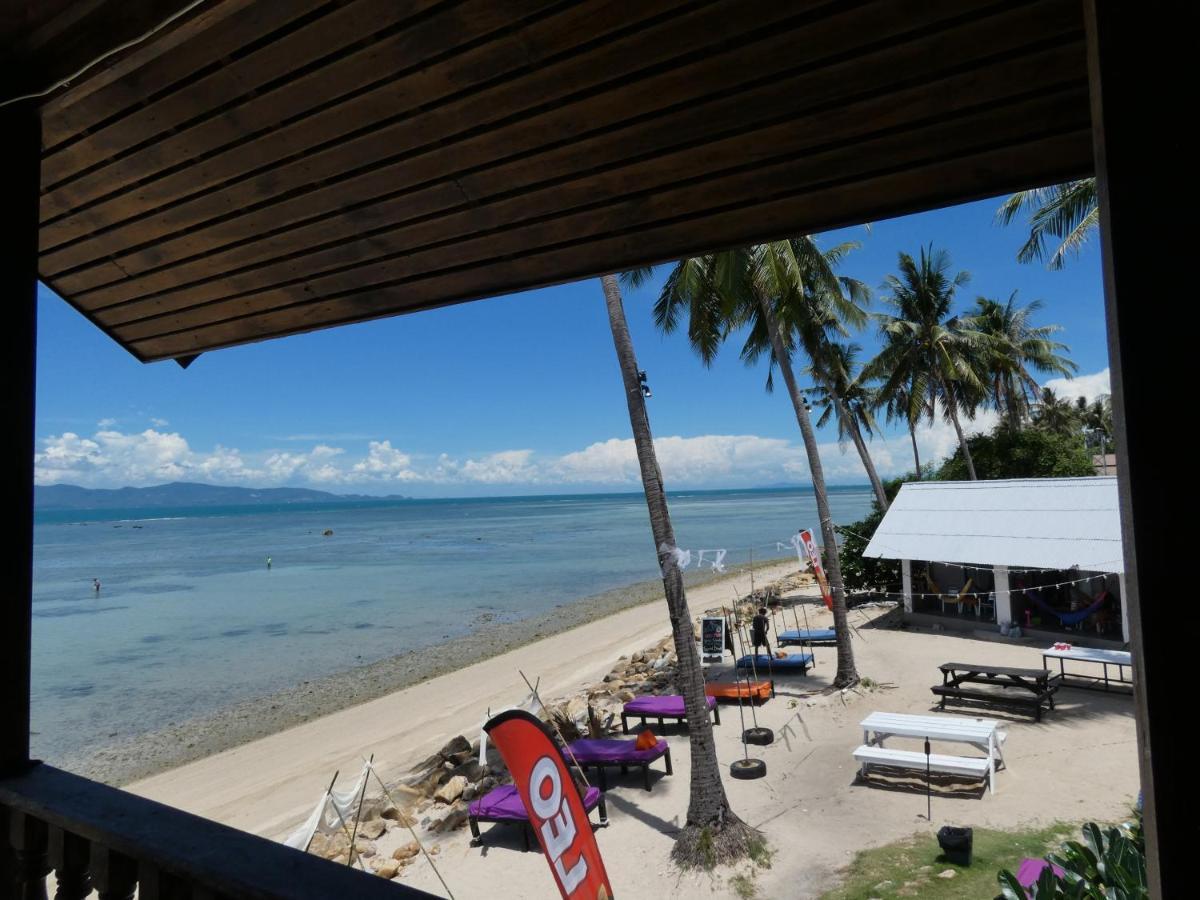 Asia Blue - Beach Hostel Hacienda Пханган Экстерьер фото