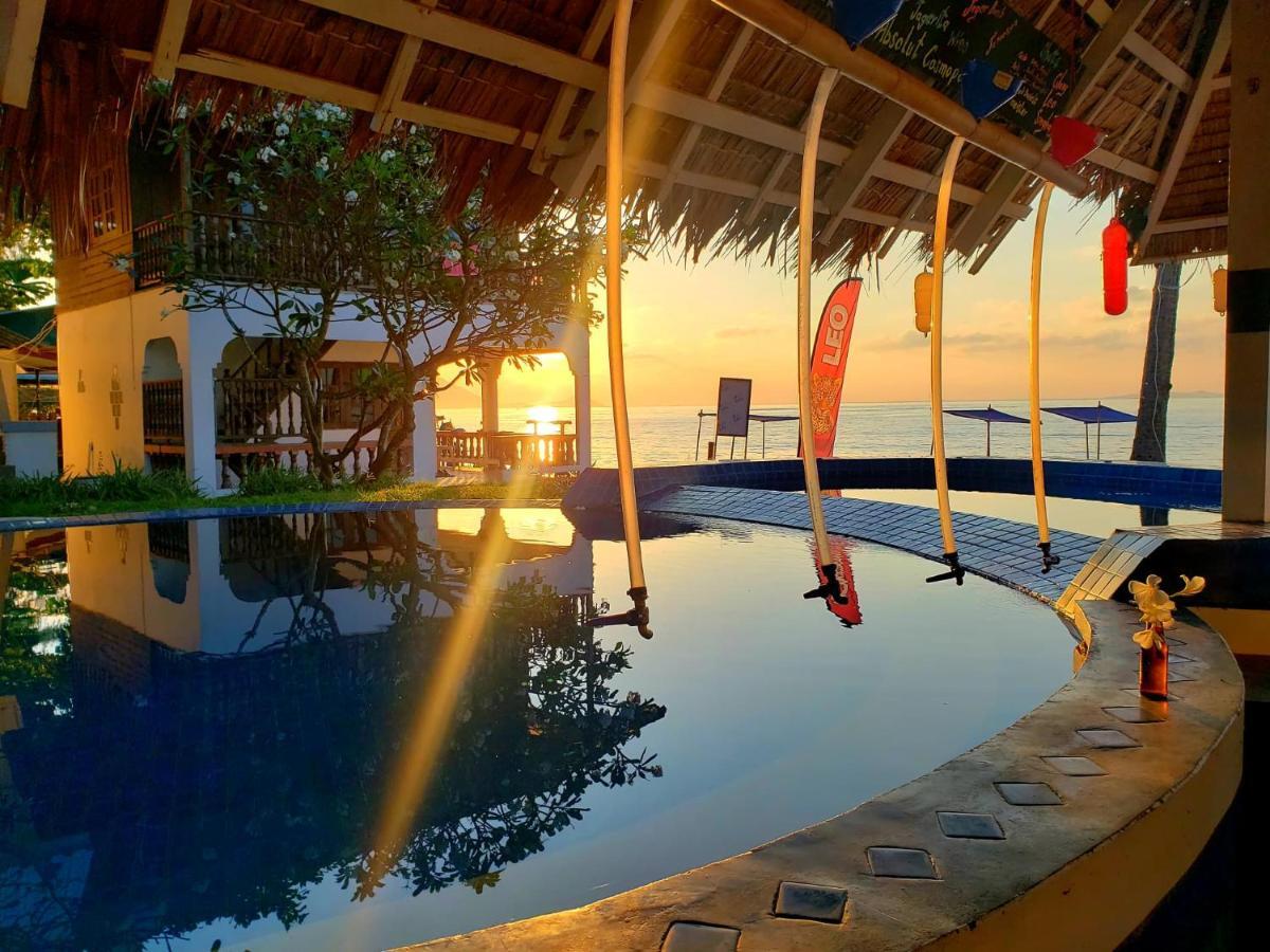 Asia Blue - Beach Hostel Hacienda Пханган Экстерьер фото